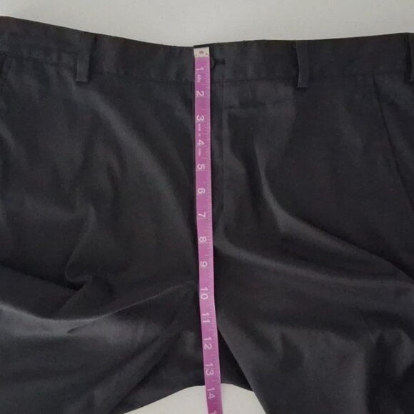 Nike Golf Shorts Men's 36x11 Dri-Fit Flat Front Black 551808-010 Preppy Stretch - Picture 8 of 11